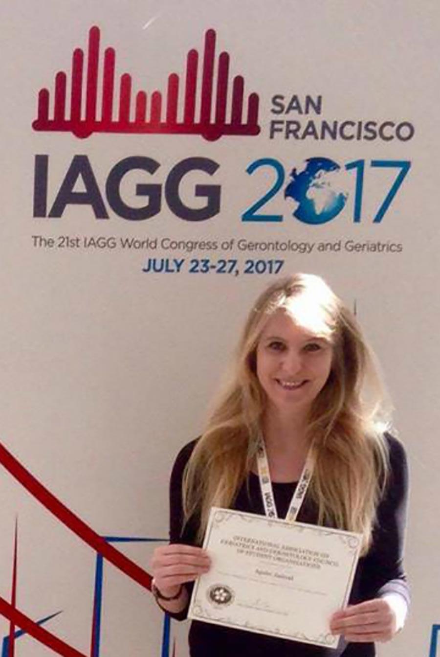Agathe Jadczak Receives travel award