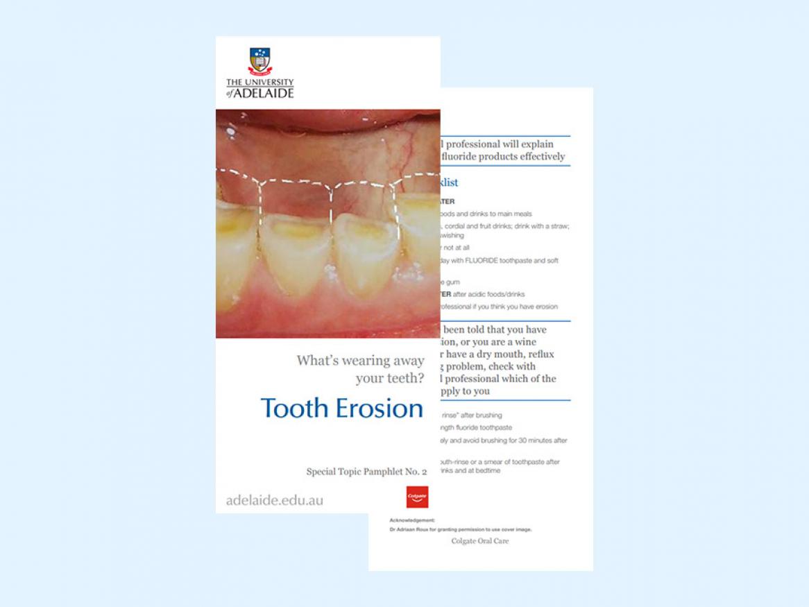 View the patient pamphlet on erosion