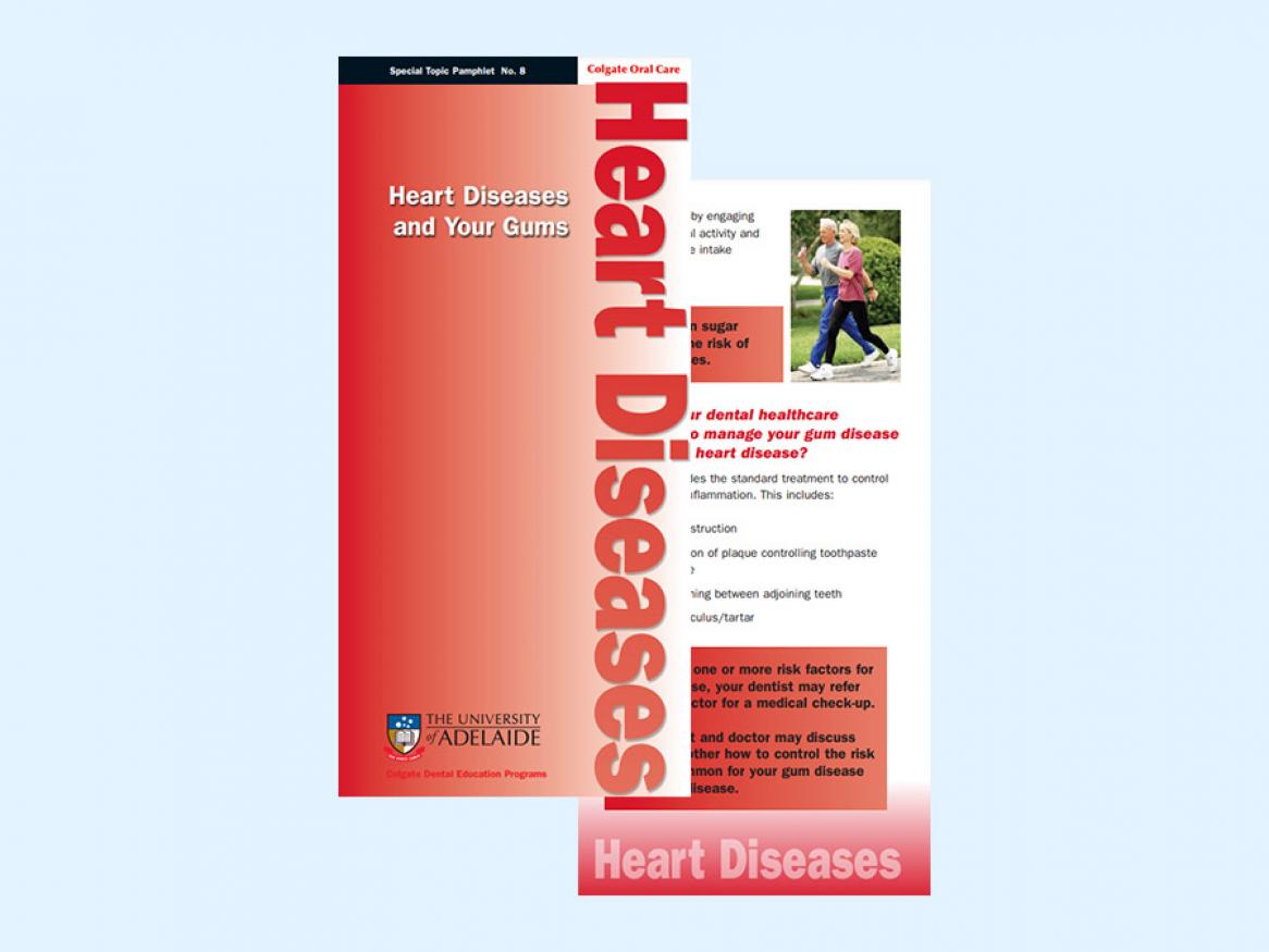 View the patient pamphlet on heart diseases and your gums