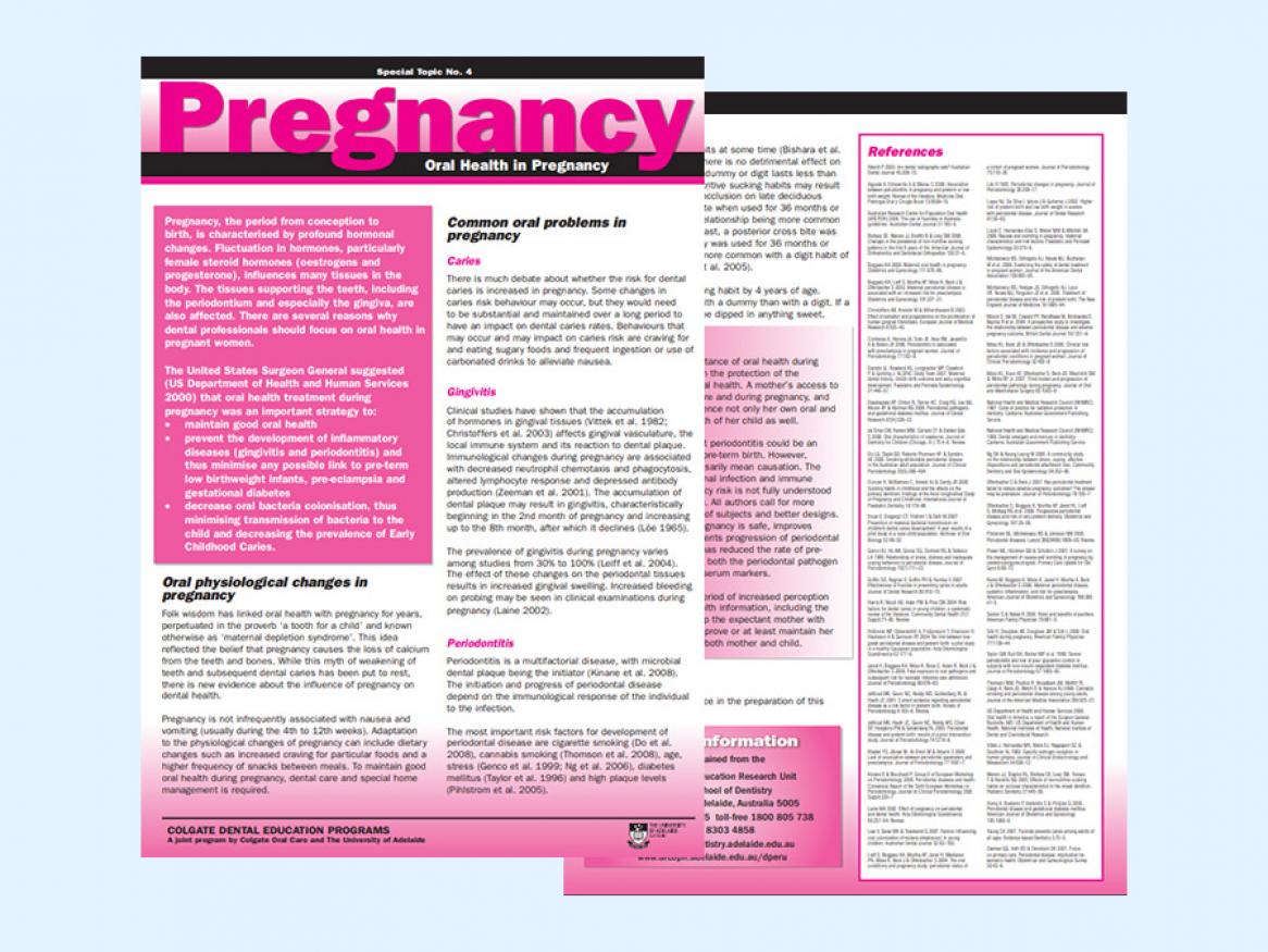 View the practice information sheet on pregnancy