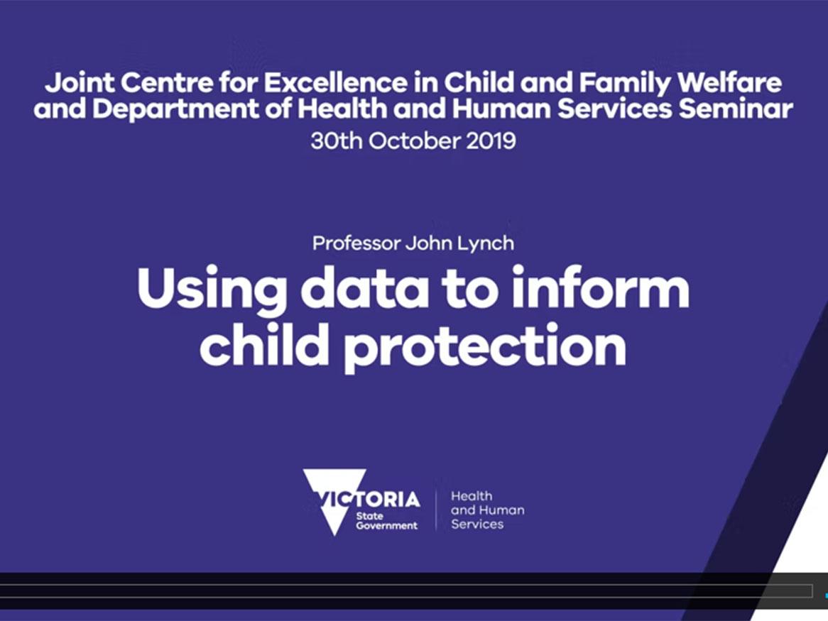 Using data to inform child protection