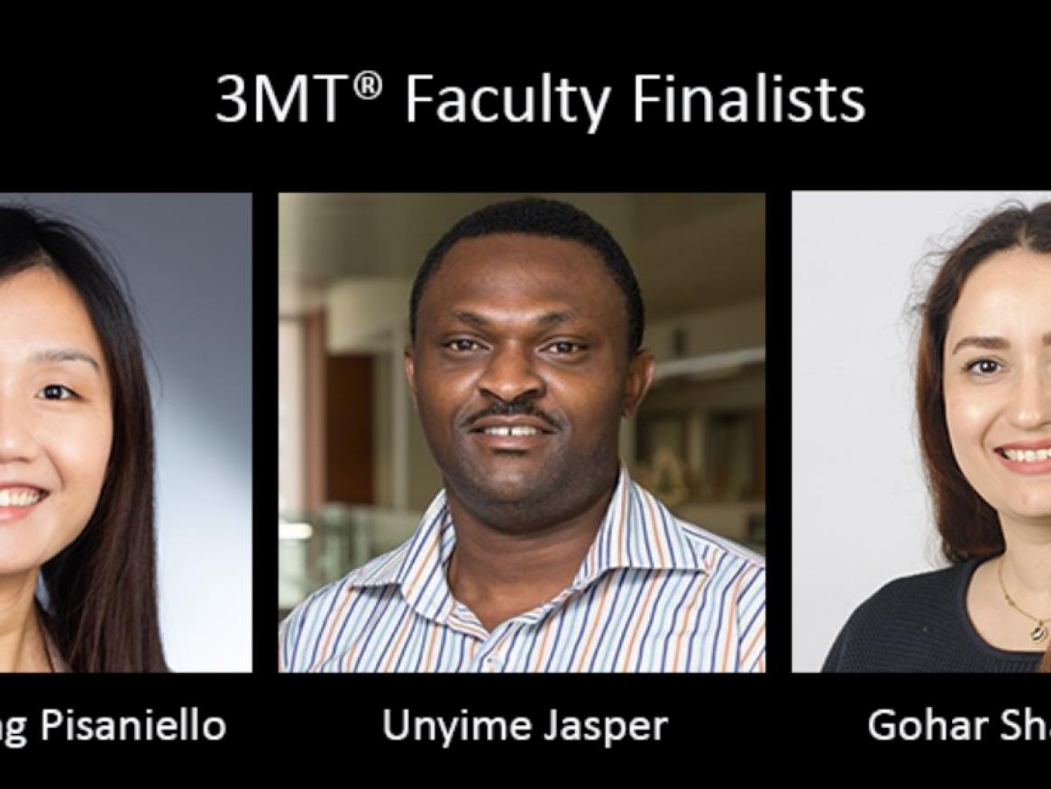 3MT Faculty Finalist