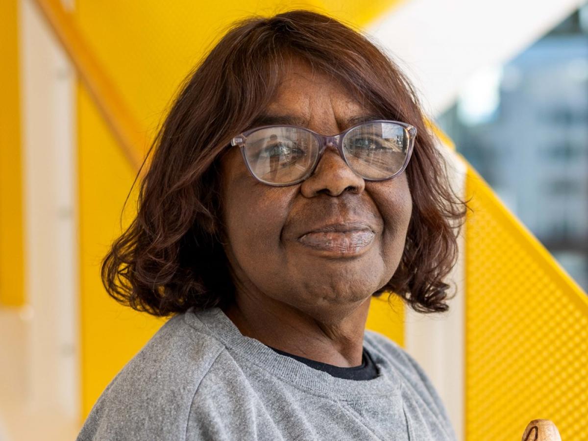 Akction reference team member Trudy Reid