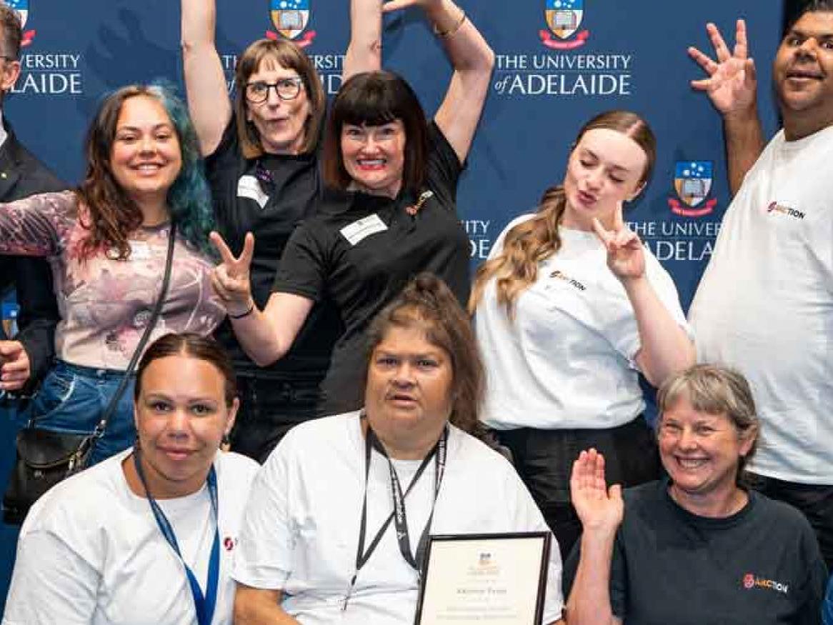 Recipient of the 2022 University Awards for Outstanding Achievement