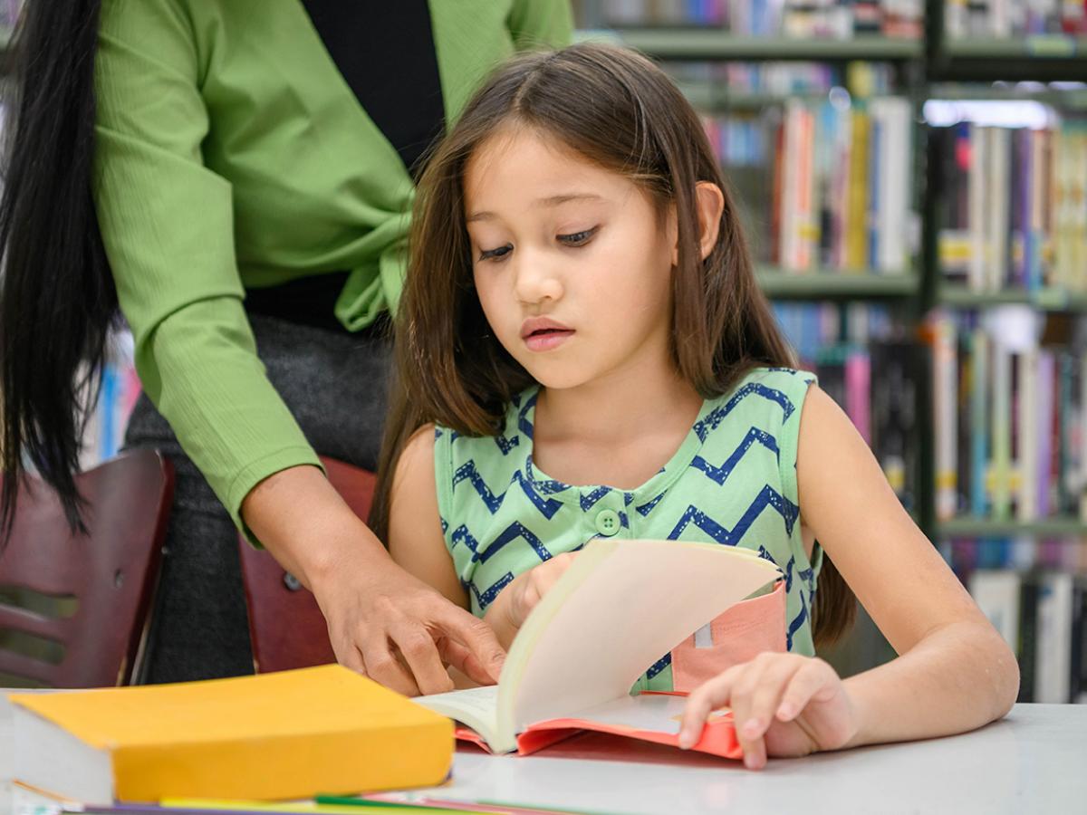 Child reading