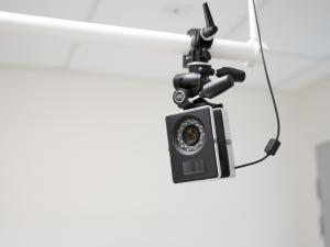 Ceiling camera in gait laboratory