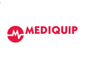 Mediquip logo with white background