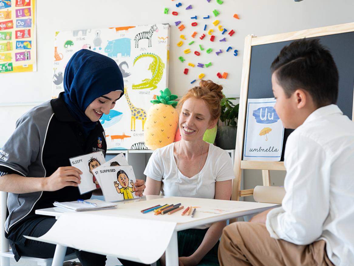 Speech pathology training