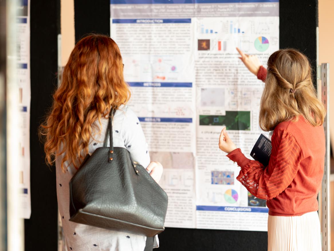A poster at the 2019 Florey Postgraduate Research Conference